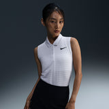 Nike Dri-FIT Victory Sleeveless Striped Polo - Women's