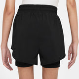 Nike One Dri-FIT 2-in-1 3" Girls' Short