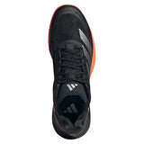 Men's Defiant Speed 2 Tennis Shoes Core Black and Lucid Orange
