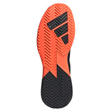 Men's Defiant Speed 2 Tennis Shoes Core Black and Lucid Orange