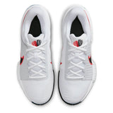Men's GP Challenge Pro Tennis Shoes White and Lt Crimson