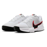 Men's GP Challenge Pro Tennis Shoes White and Lt Crimson