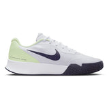 Men's Vapor Lite 3 Tennis Shoes White and Dark Raisin