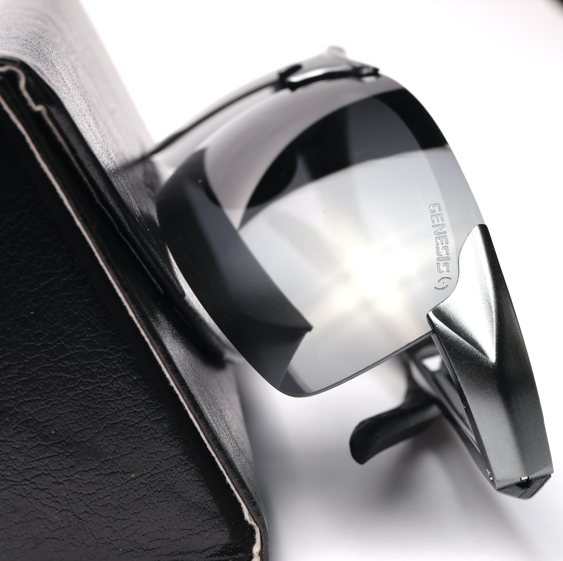 Lentes Genesis Aerial Plata/Negro Linea Sport