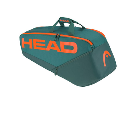 Head Pro Racquet 6R Bag M (Dark Cyan/Orange)